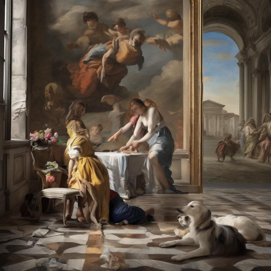 Χαρακτηριστικό έργο τέχνης, καλλιτεχνικά ρεύματα και εξέλιξη της τέχνης, ιστορία της τέχνης, ταραχώδης καλλιτεχνική εποχή, σχολές ζωγραφικής.