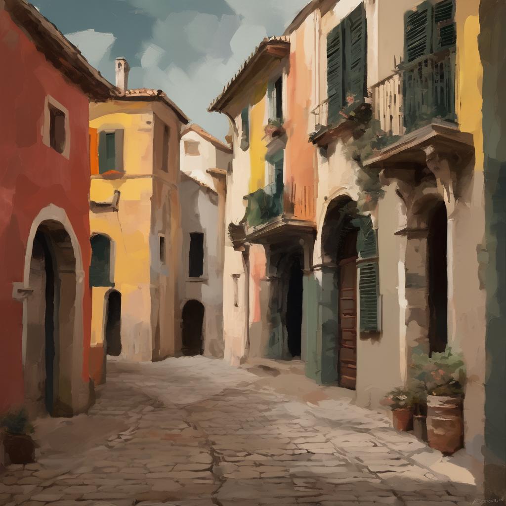 Η εξέλιξη του ύφους και των τεχνικών του Antonio MOLINARI